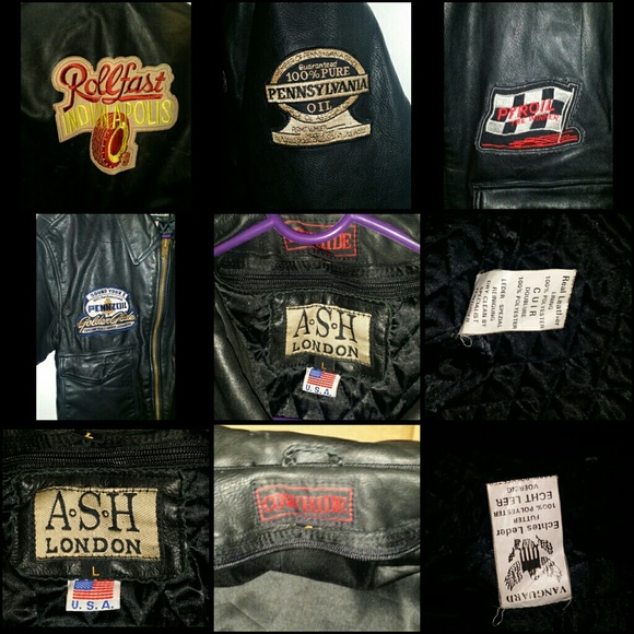Vintage Lee Trevor Indy 500Patch bomber jacket